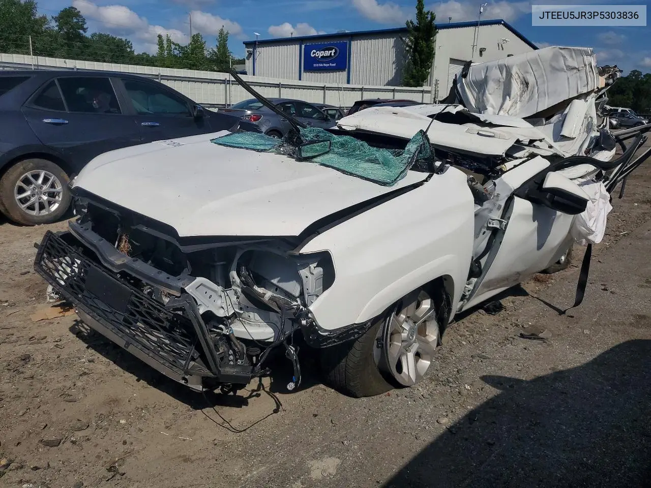 TOYOTA 4RUNNER 2023, VIN JTEEU5JR3P5303836