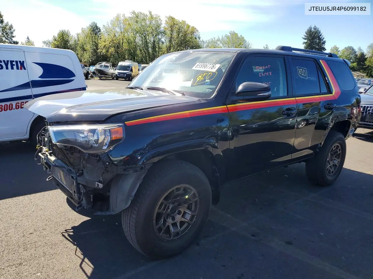 TOYOTA 4RUNNER 2023, VIN JTEUU5JR4P6099182