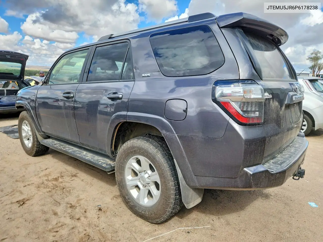 2023 TOYOTA 4RUNNER VIN JTEMU5JR6P6178238 — фото 2