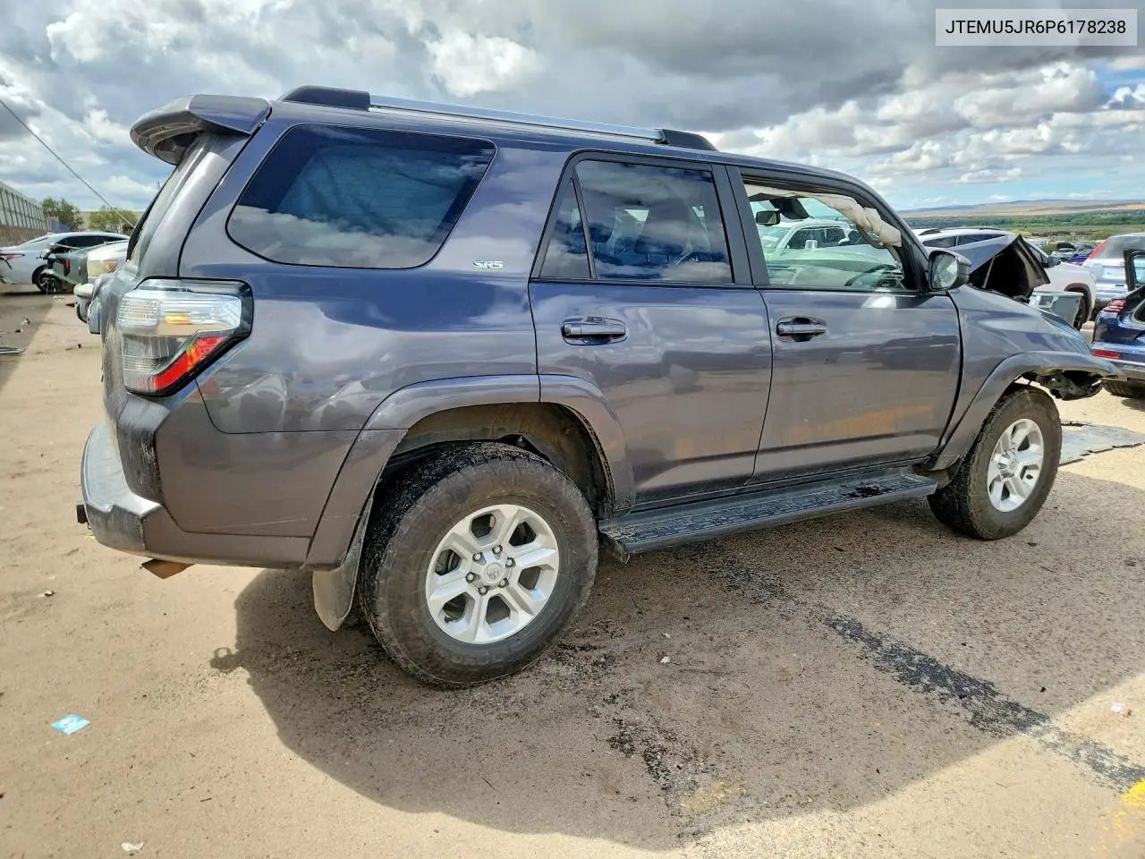 2023 TOYOTA 4RUNNER VIN JTEMU5JR6P6178238 — фото 3