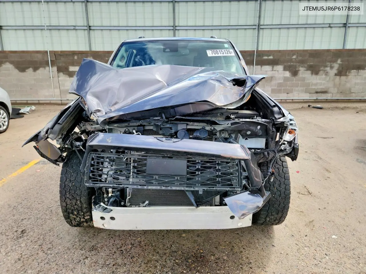2023 TOYOTA 4RUNNER VIN JTEMU5JR6P6178238 — фото 5