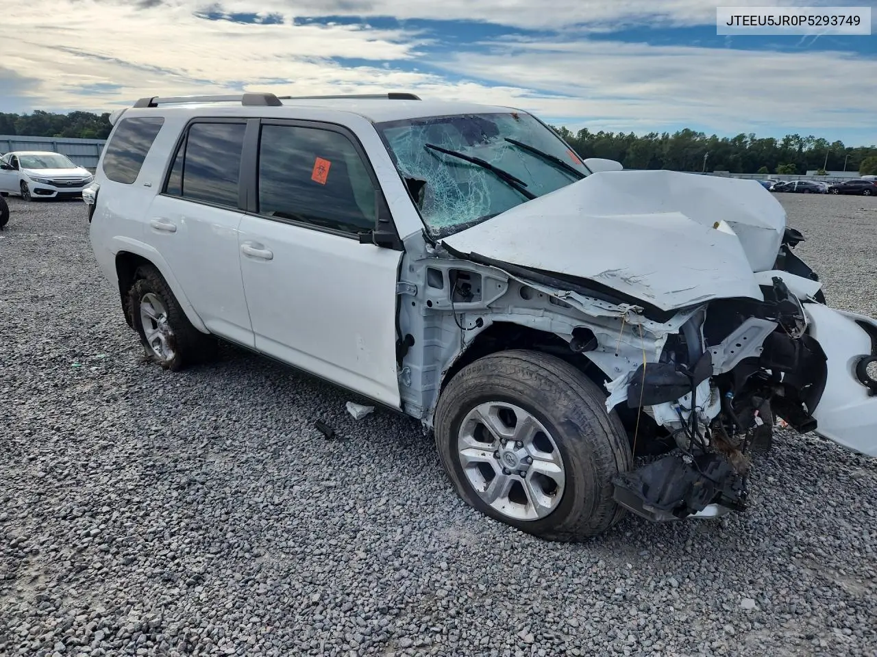 2023 TOYOTA 4RUNNER VIN JTEEU5JR0P5293749 — фото 4