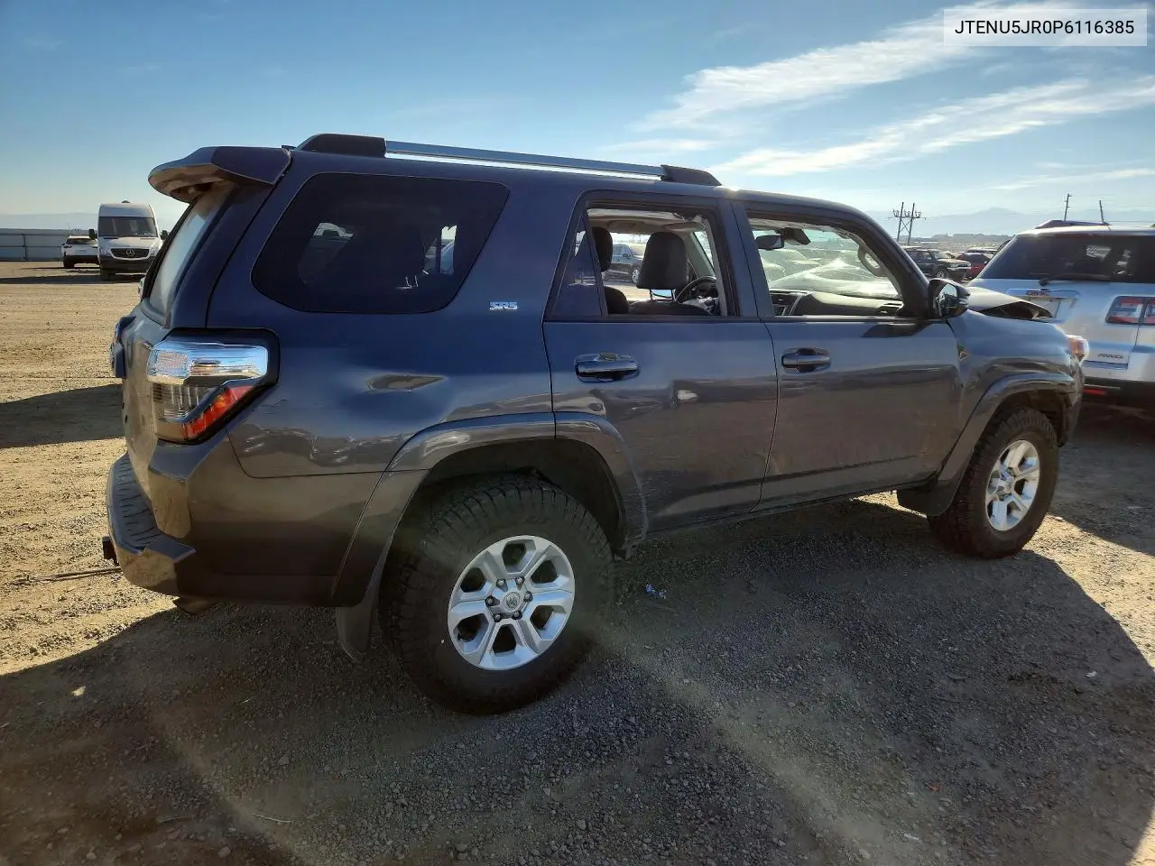 2023 TOYOTA 4RUNNER VIN JTENU5JR0P6116385 — фото 3