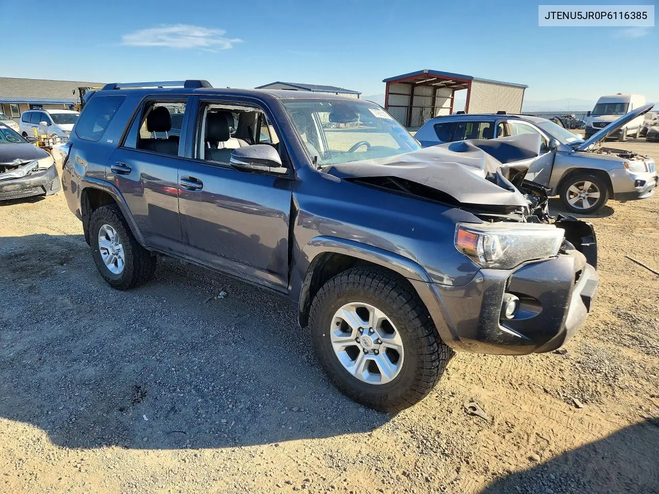2023 TOYOTA 4RUNNER VIN JTENU5JR0P6116385 — фото 4