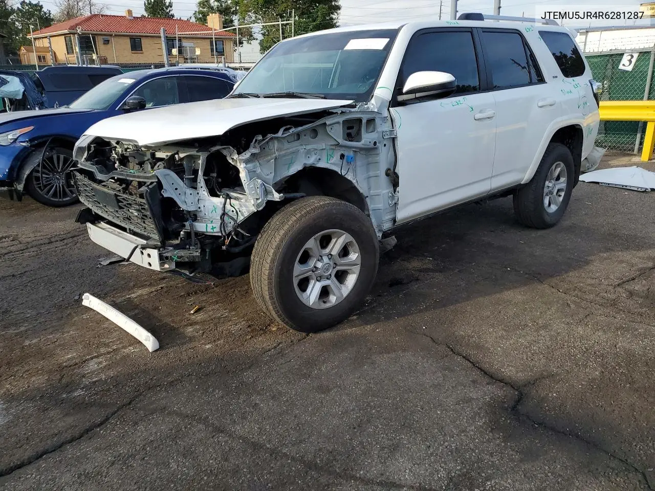 TOYOTA 4RUNNER 2024, VIN JTEMU5JR4R6281287