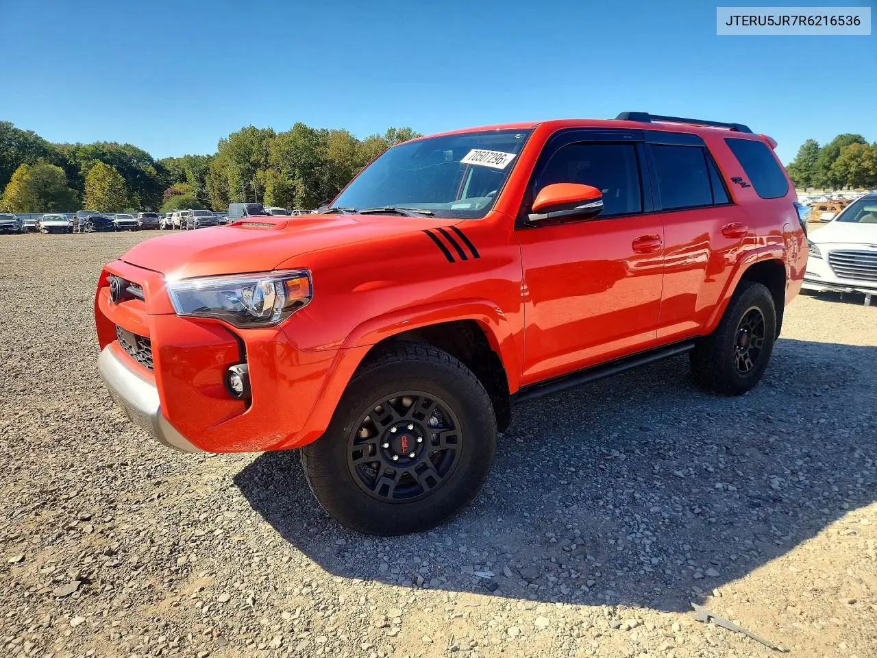 TOYOTA 4RUNNER 2024, VIN JTERU5JR7R6216536