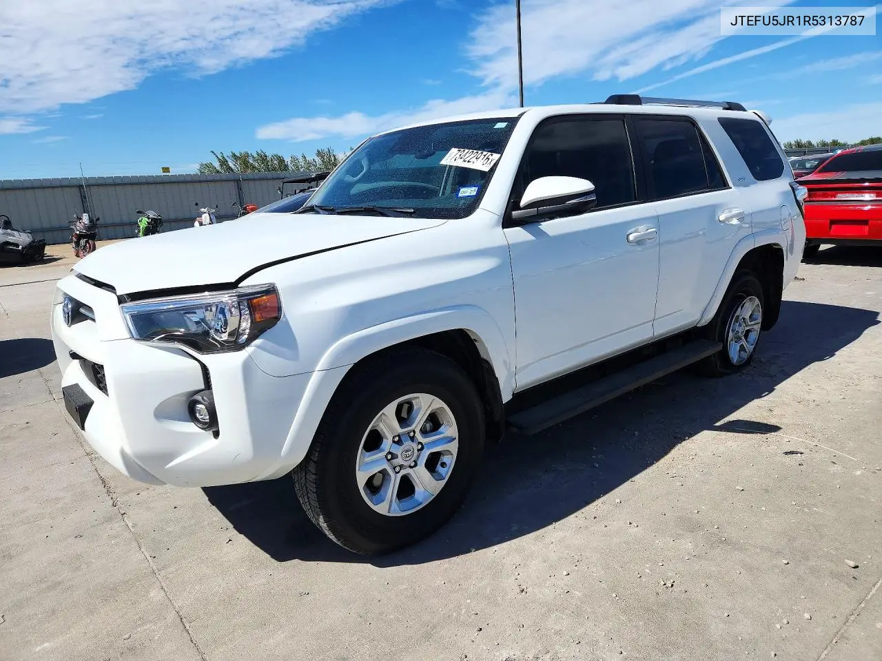TOYOTA 4RUNNER 2024, VIN JTEFU5JR1R5313787