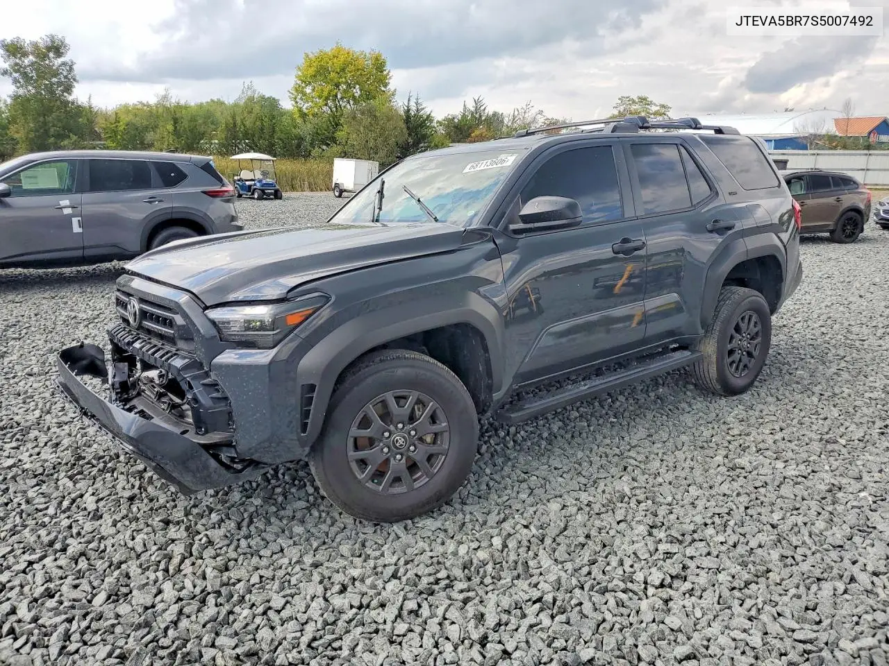 TOYOTA 4RUNNER 2025, VIN JTEVA5BR7S5007492