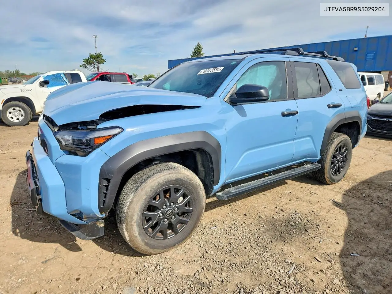 TOYOTA 4RUNNER 2025, VIN JTEVA5BR9S5029204