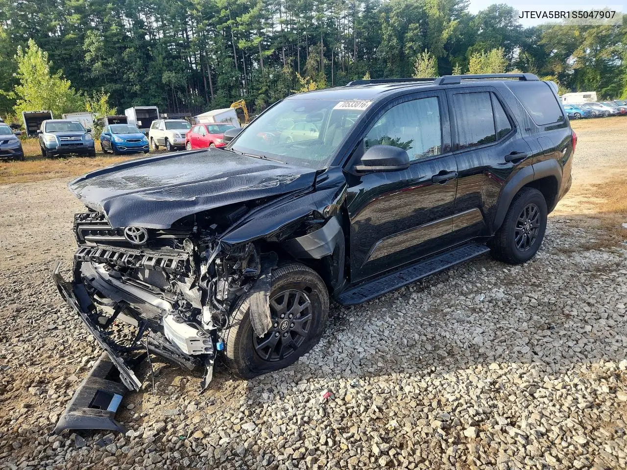 TOYOTA 4RUNNER 2025, VIN JTEVA5BR1S5047907