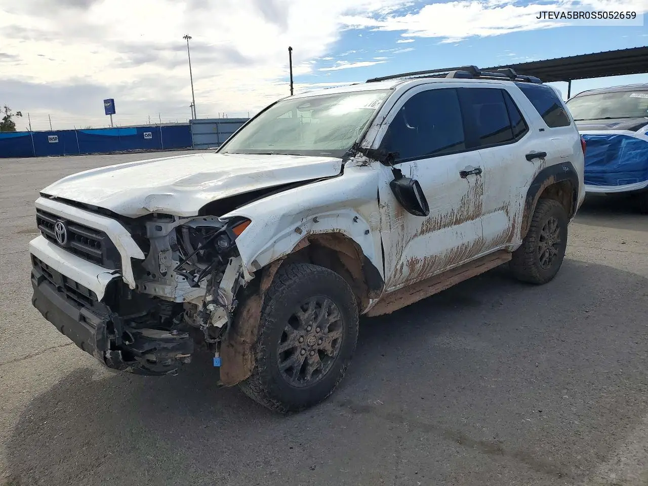 TOYOTA 4RUNNER 2025, VIN JTEVA5BR0S5052659