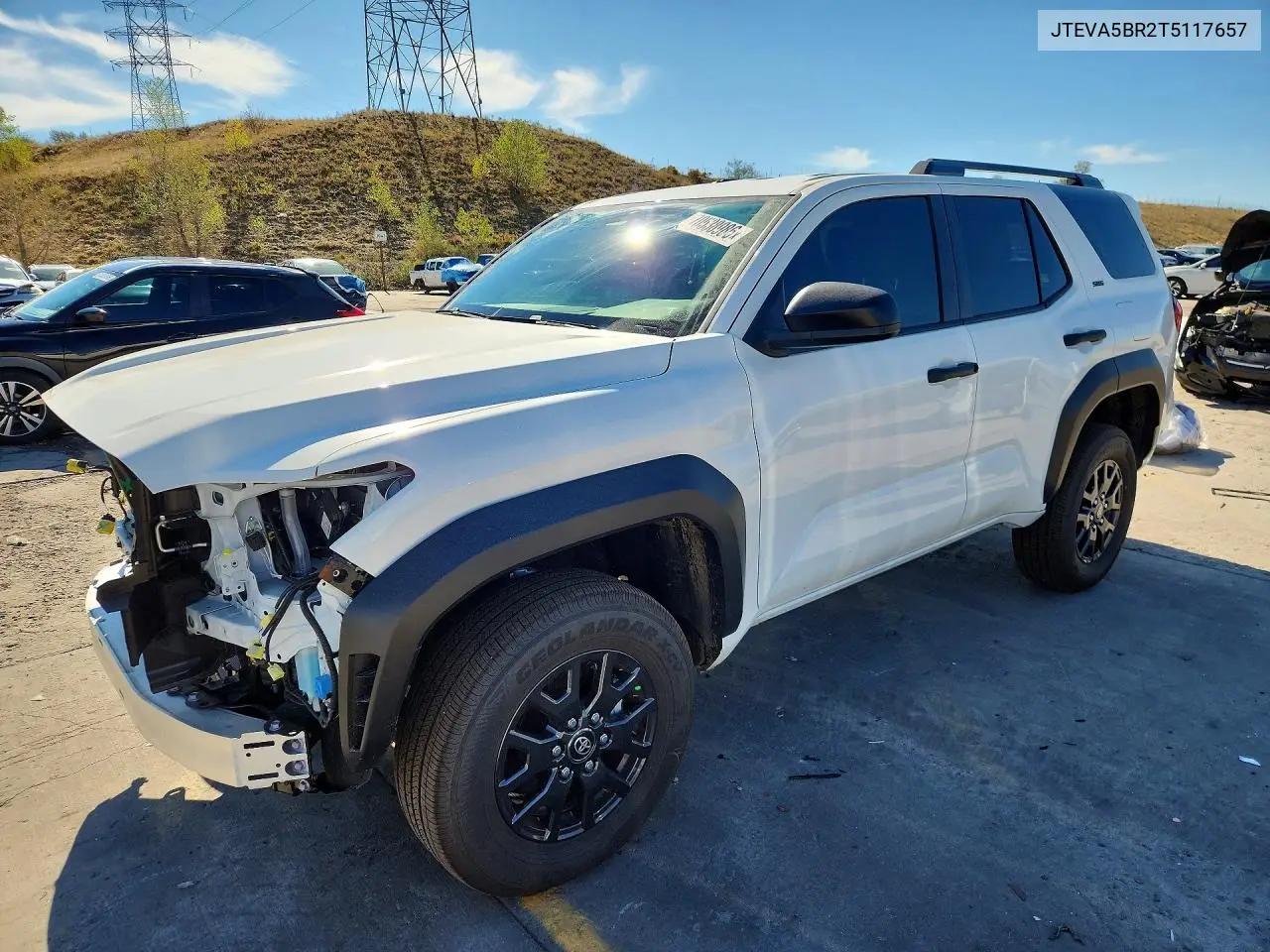 TOYOTA 4RUNNER 2026, VIN JTEVA5BR2T5117657