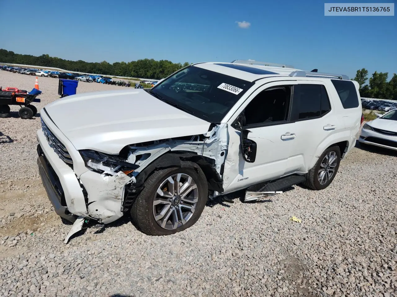 TOYOTA 4RUNNER 2026, VIN JTEVA5BR1T5136765