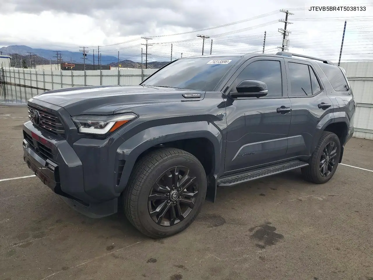 TOYOTA 4RUNNER 2026, VIN JTEVB5BR4T5038133