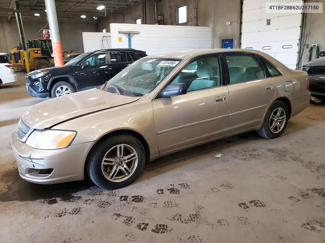 TOYOTA AVALON 2002, VIN 4T1BF28B62U217150