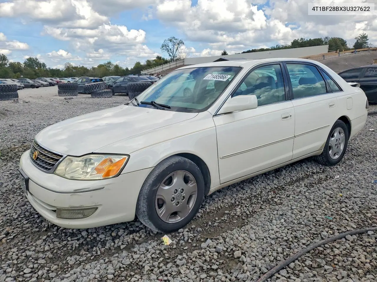 TOYOTA AVALON 2003, VIN 4T1BF28BX3U327622