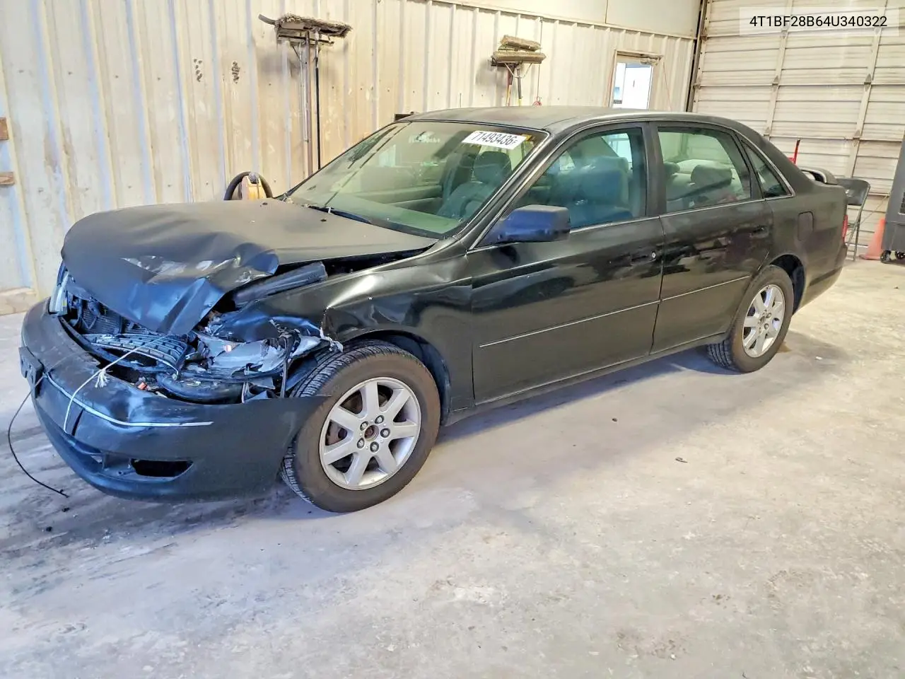 TOYOTA AVALON 2004, VIN 4T1BF28B64U340322