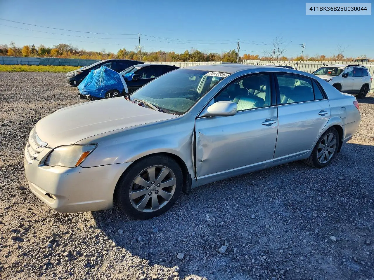 TOYOTA AVALON 2005, VIN 4T1BK36B25U030044