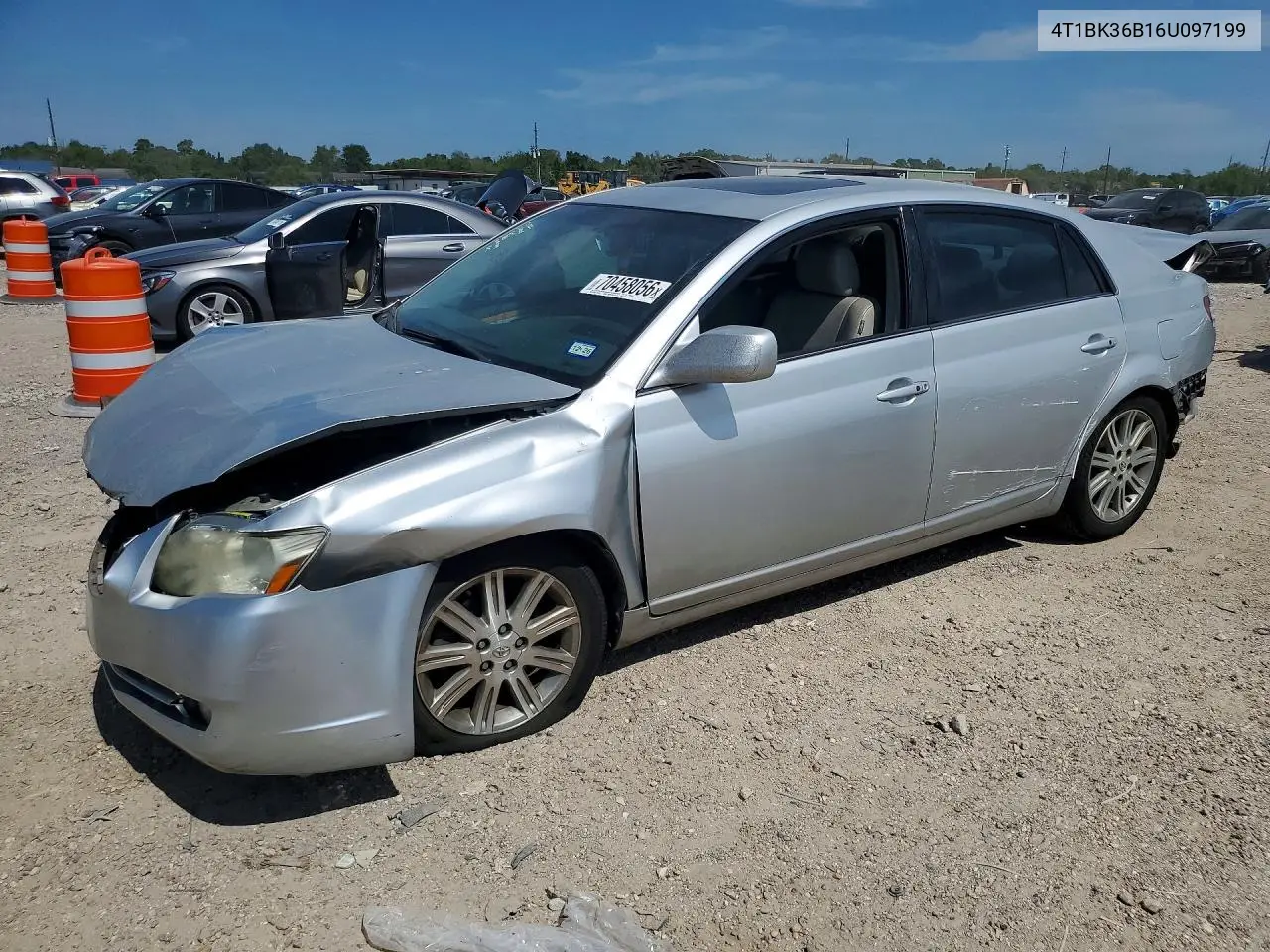 TOYOTA AVALON 2006, VIN 4T1BK36B16U097199