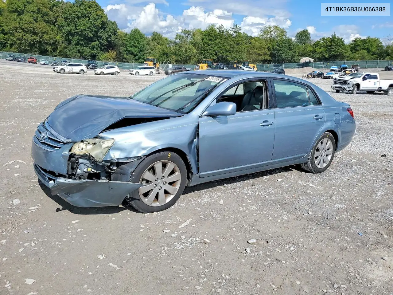 TOYOTA AVALON 2006, VIN 4T1BK36B36U066388