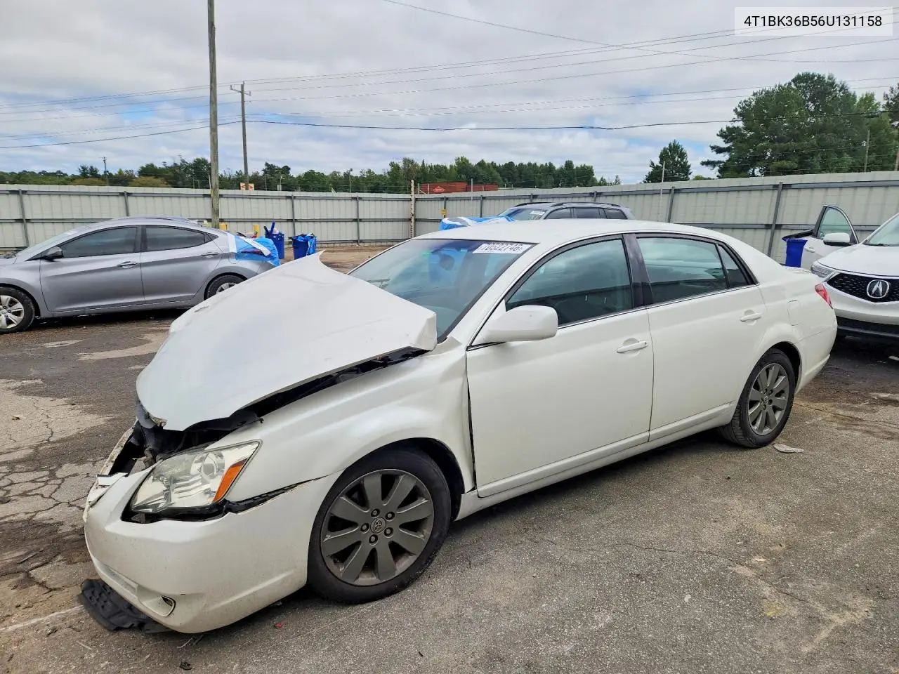 TOYOTA AVALON 2006, VIN 4T1BK36B56U131158