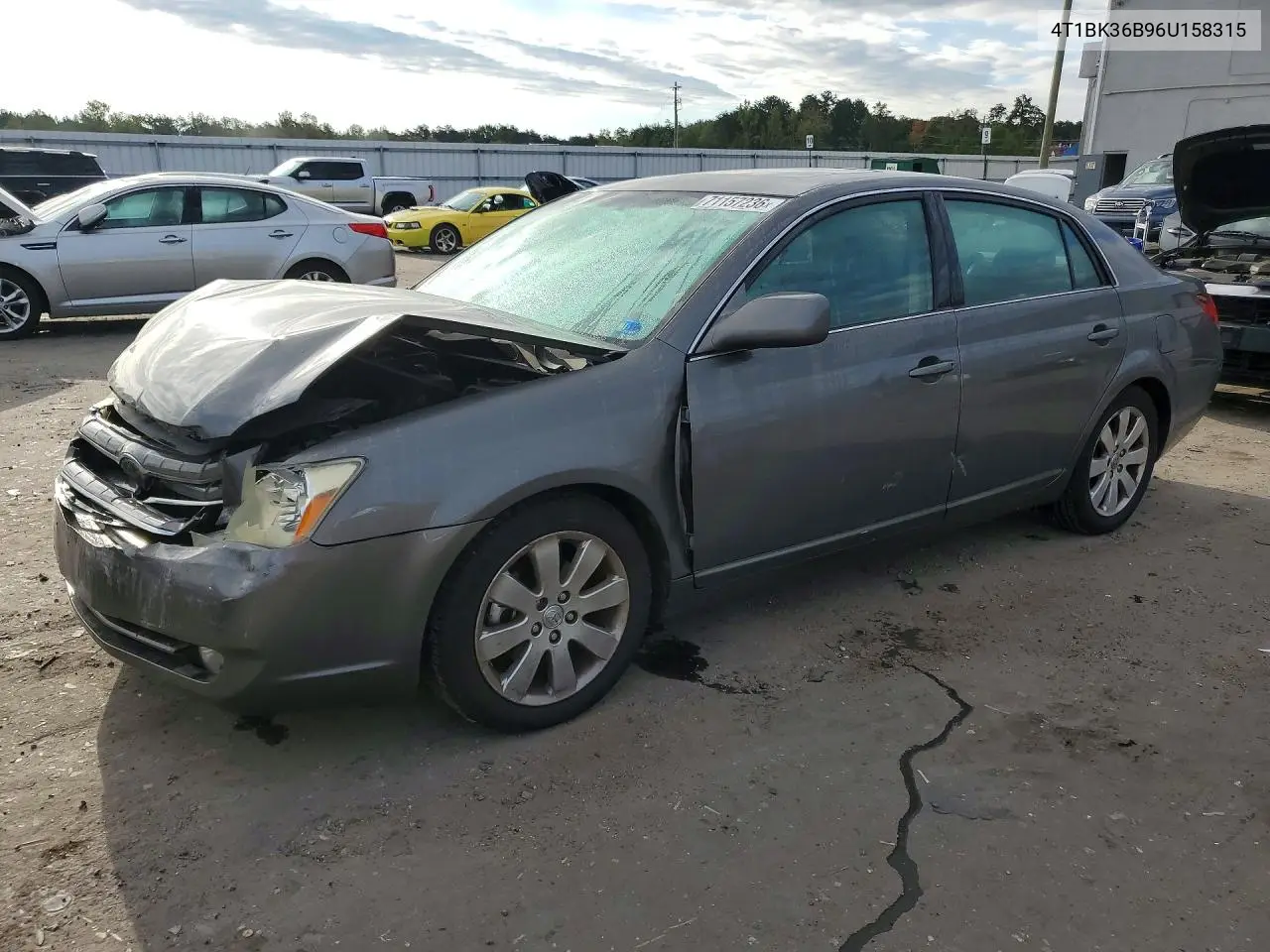 TOYOTA AVALON 2006, VIN 4T1BK36B96U158315