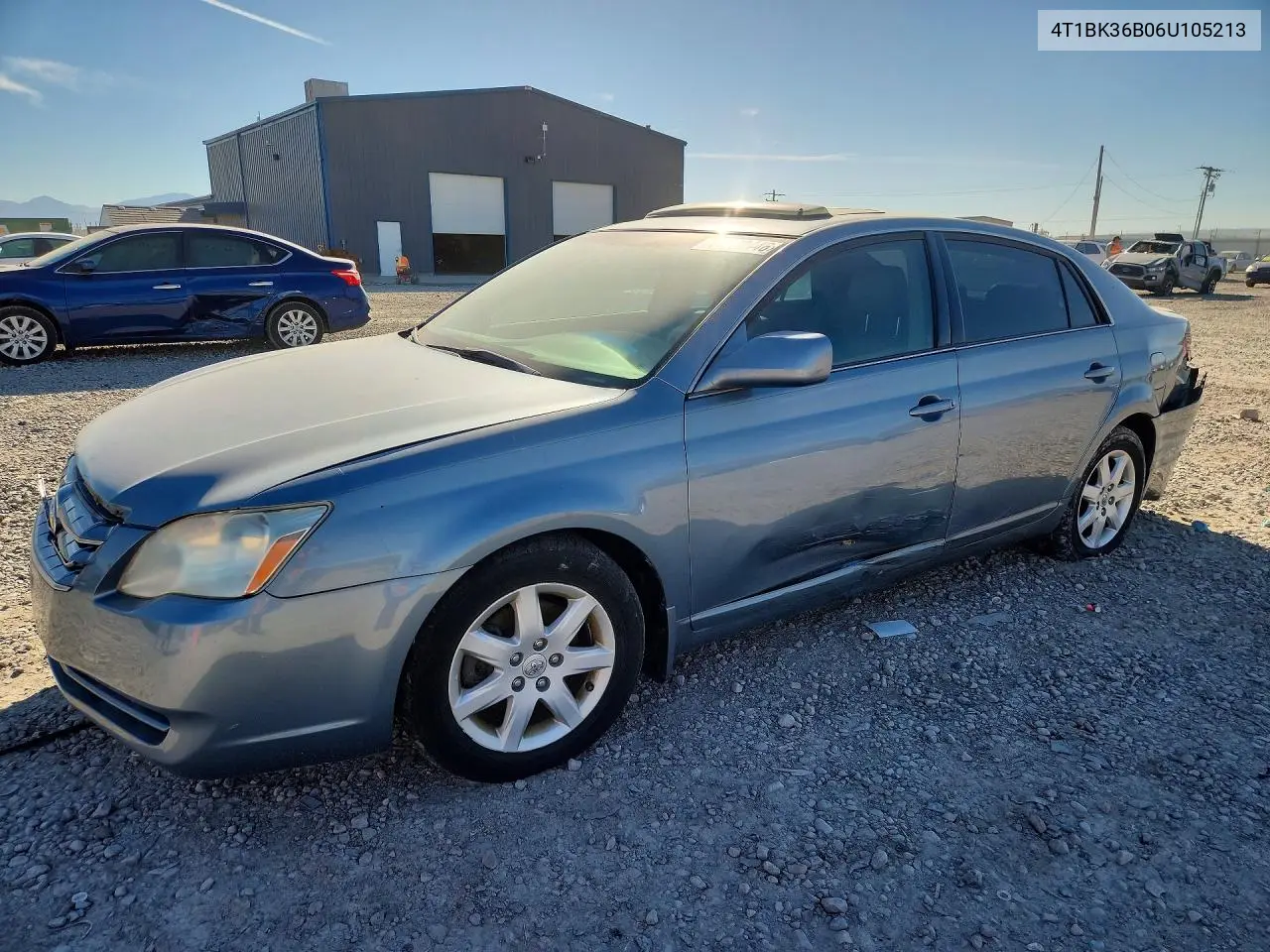 TOYOTA AVALON 2006, VIN 4T1BK36B06U105213