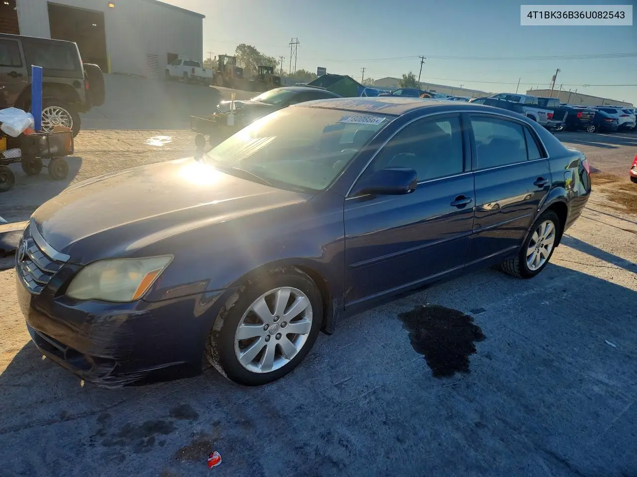 TOYOTA AVALON 2006, VIN 4T1BK36B36U082543