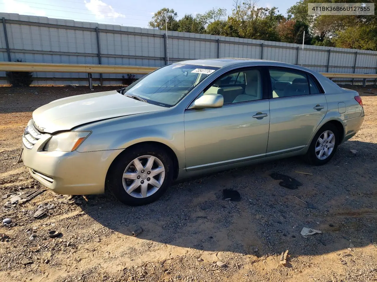 TOYOTA AVALON 2006, VIN 4T1BK36B66U127555