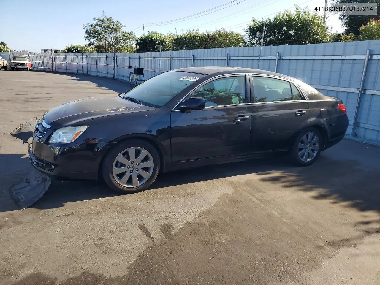 TOYOTA AVALON 2007, VIN 4T1BK36B37U187214