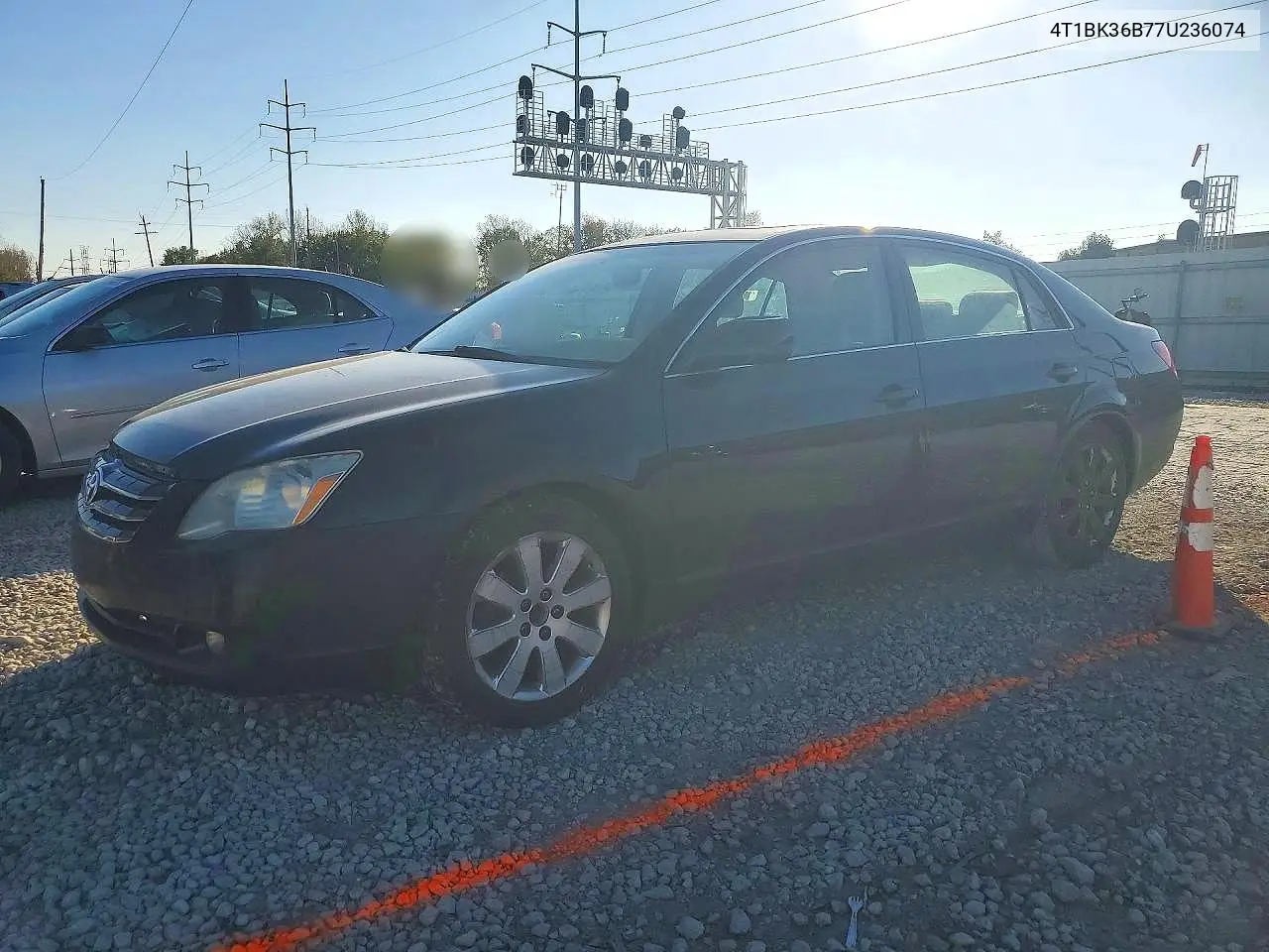 TOYOTA AVALON 2007, VIN 4T1BK36B77U236074