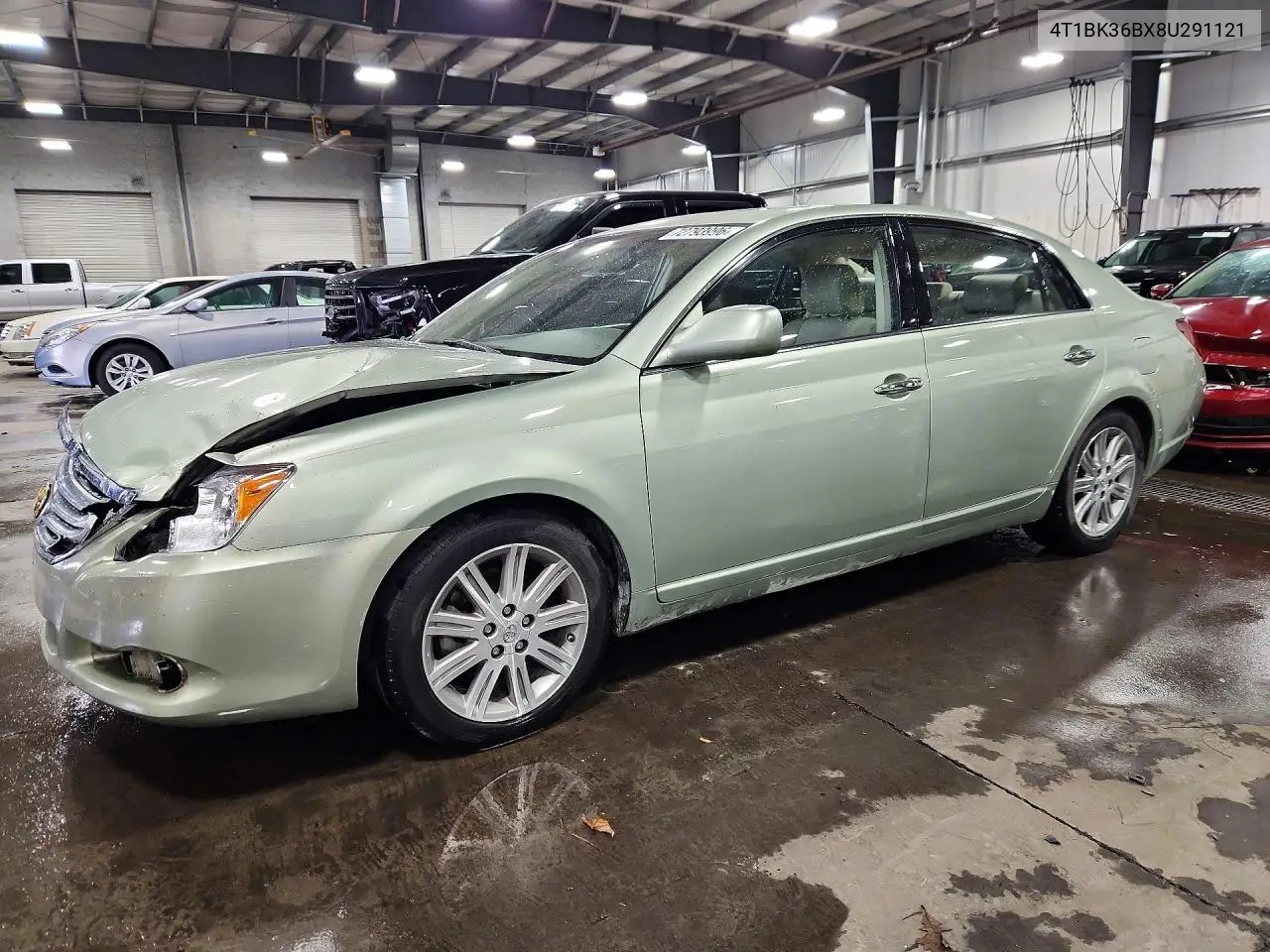 TOYOTA AVALON 2008, VIN 4T1BK36BX8U291121