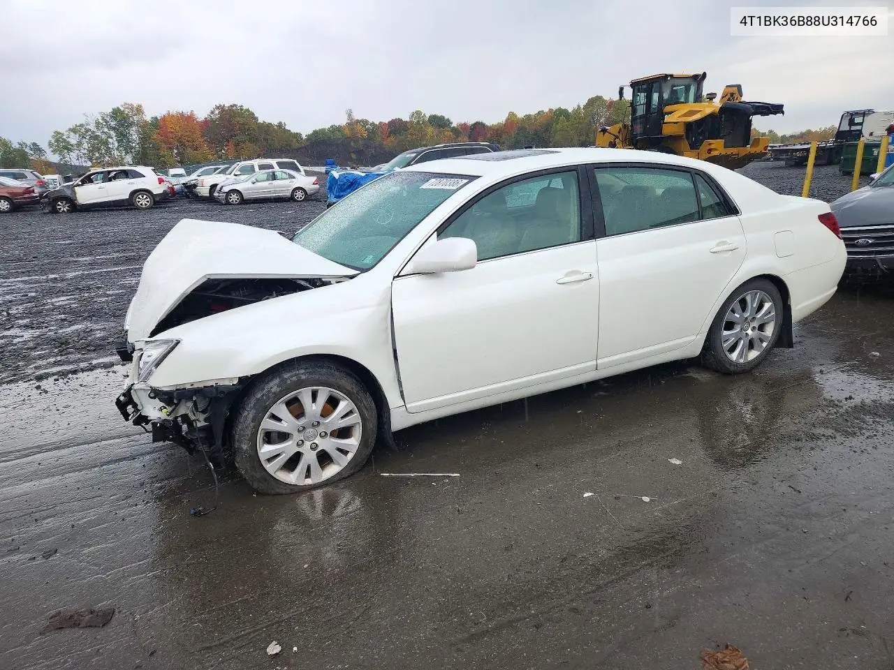 TOYOTA AVALON 2008, VIN 4T1BK36B88U314766