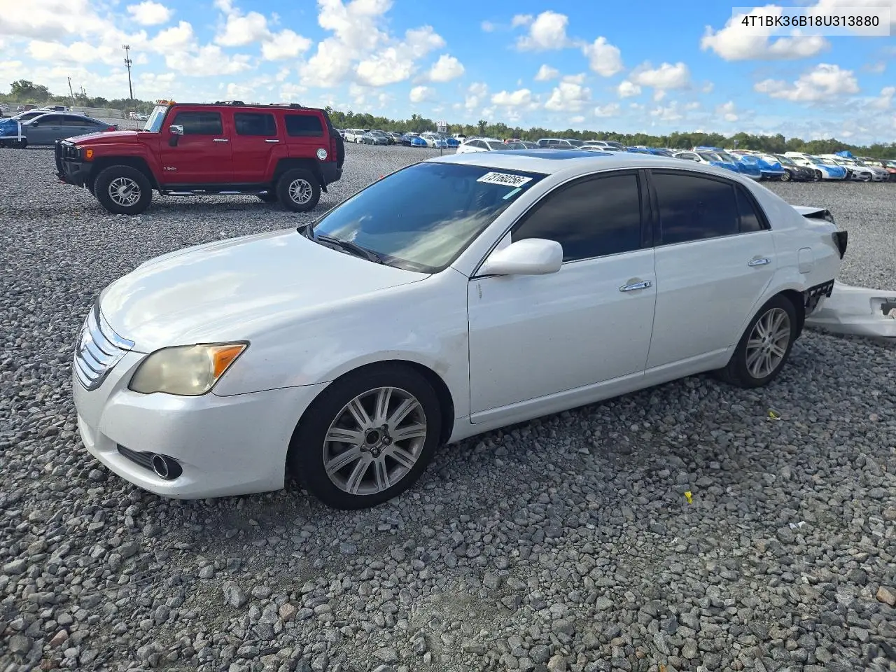 TOYOTA AVALON 2008, VIN 4T1BK36B18U313880