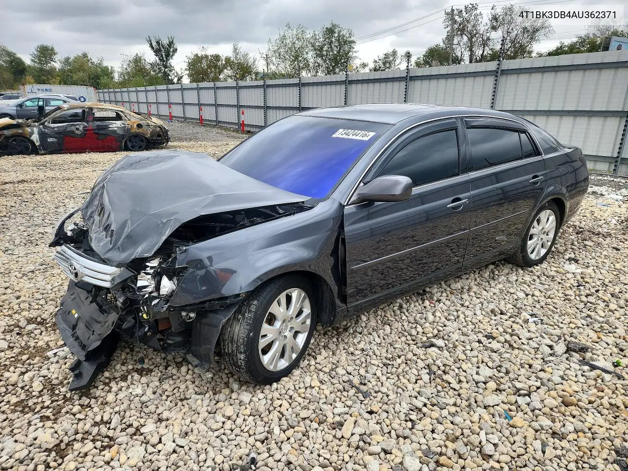 TOYOTA AVALON 2010, VIN 4T1BK3DB4AU362371