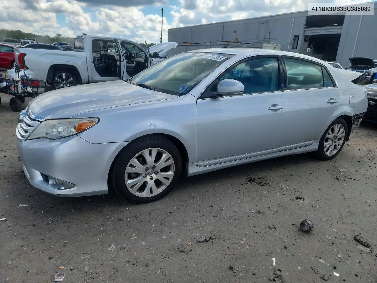 TOYOTA AVALON 2011, VIN 4T1BK3DB3BU385089