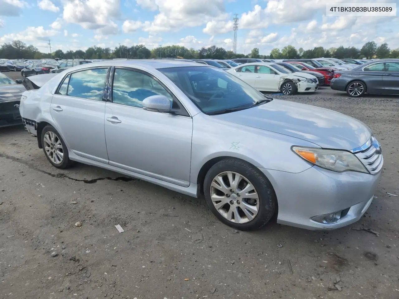 2011 TOYOTA AVALON VIN 4T1BK3DB3BU385089 — фото 4