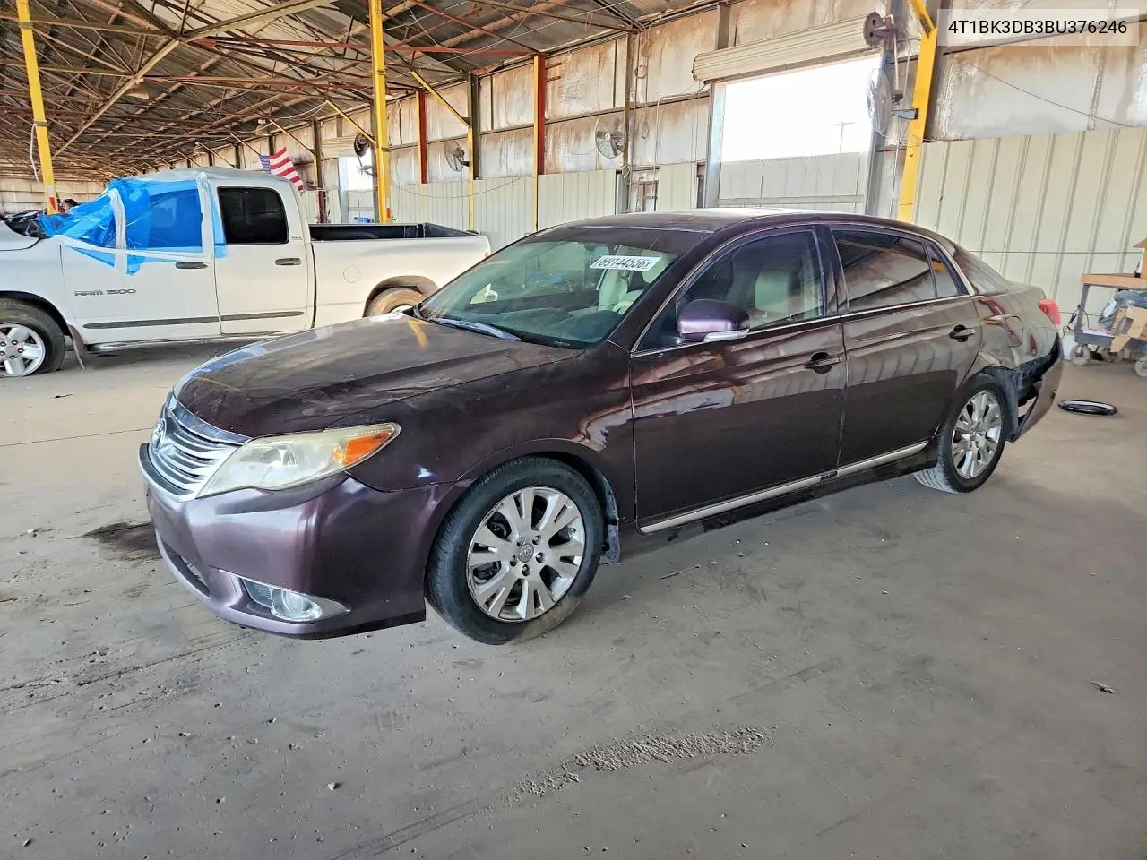 TOYOTA AVALON 2011, VIN 4T1BK3DB3BU376246