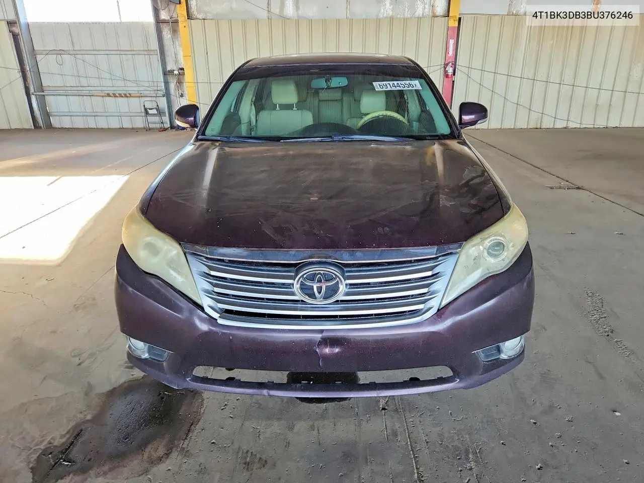 2011 TOYOTA AVALON VIN 4T1BK3DB3BU376246 — фото 5