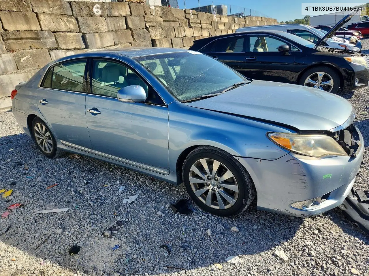 2011 TOYOTA AVALON VIN 4T1BK3DB7BU416571 — фото 4
