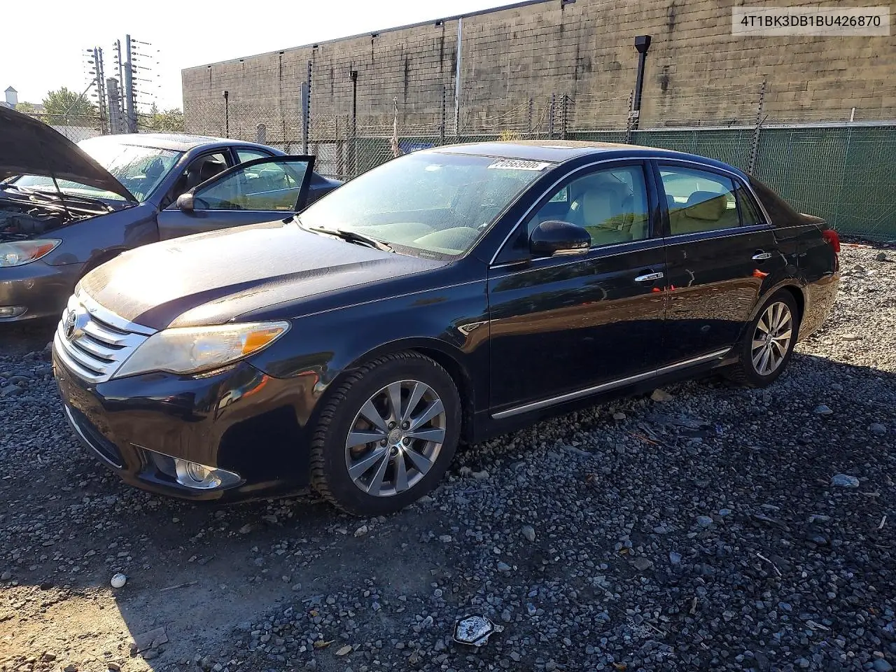 TOYOTA AVALON 2011, VIN 4T1BK3DB1BU426870