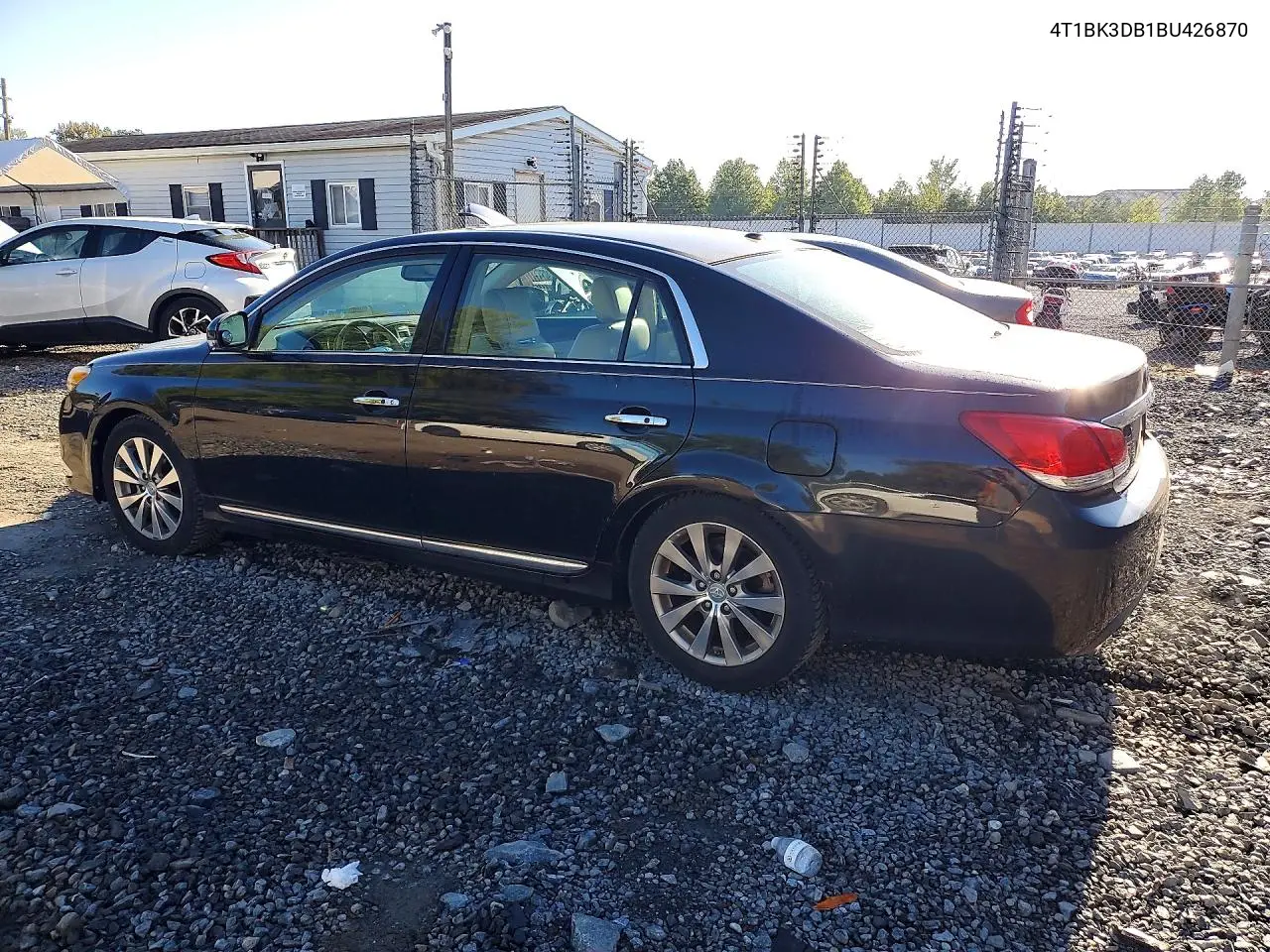 2011 TOYOTA AVALON VIN 4T1BK3DB1BU426870 — фото 2