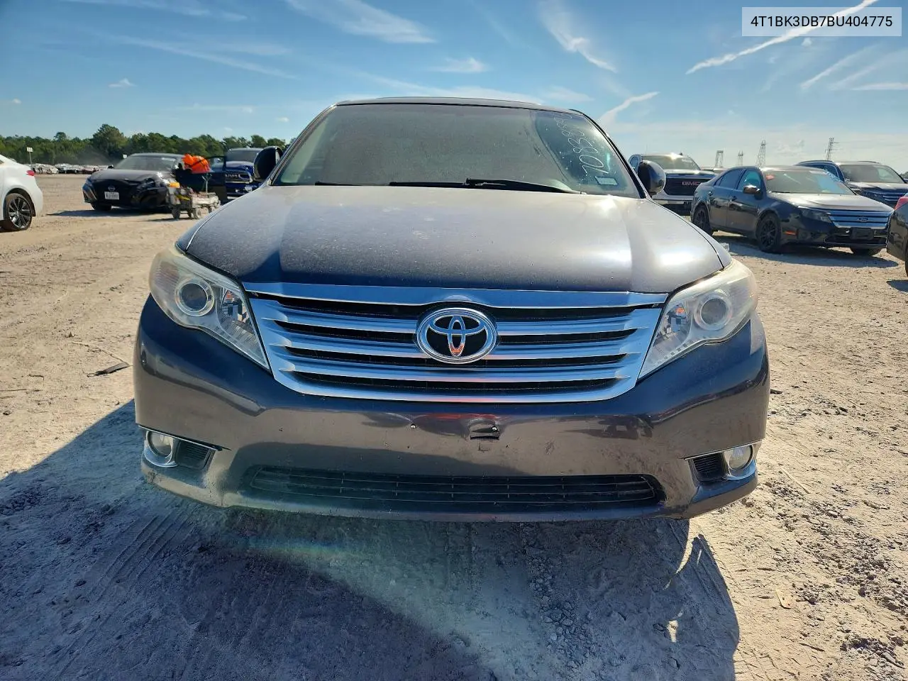 2011 TOYOTA AVALON VIN 4T1BK3DB7BU404775 — фото 5