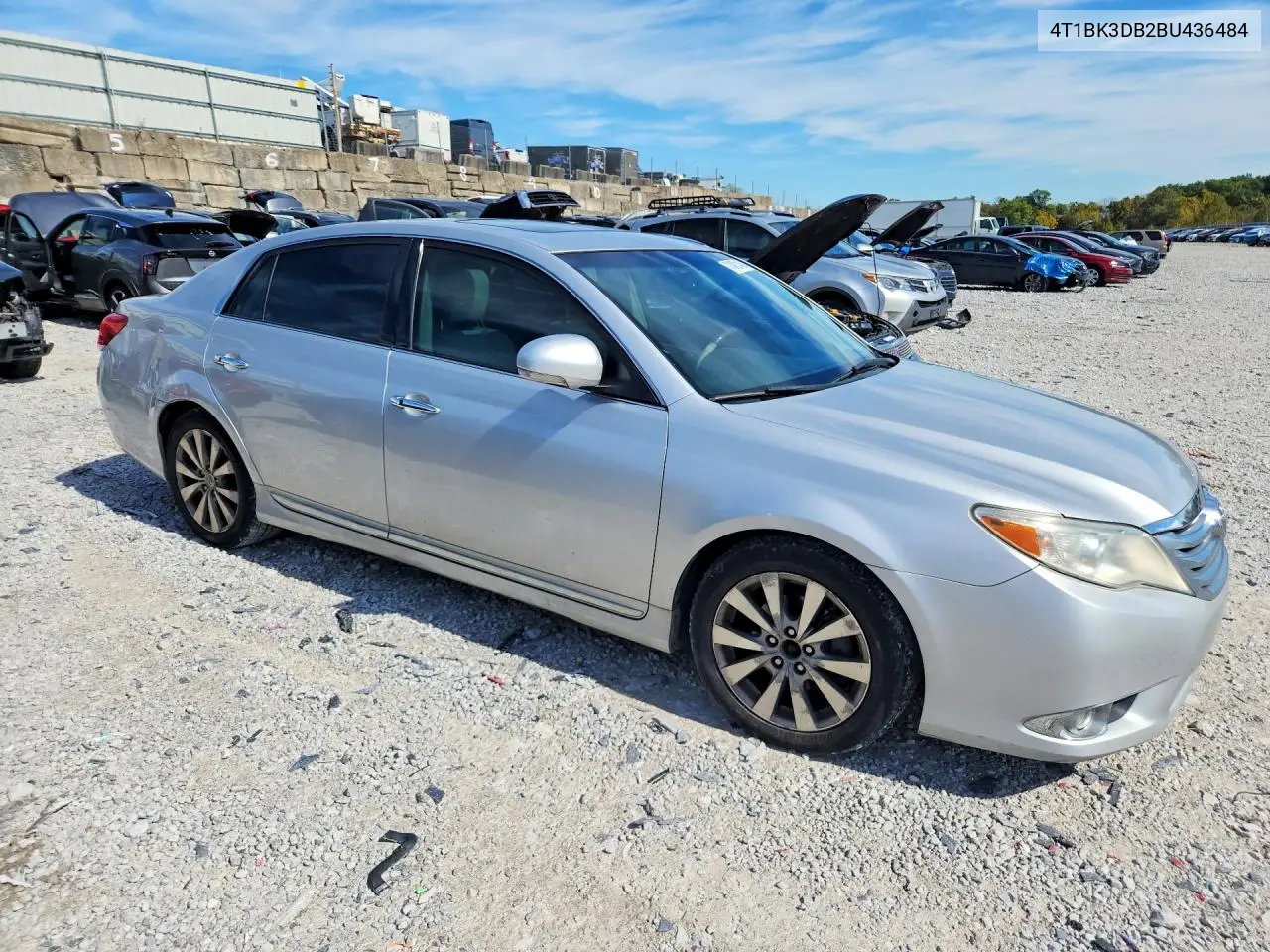 2011 TOYOTA AVALON VIN 4T1BK3DB2BU436484 — фото 4
