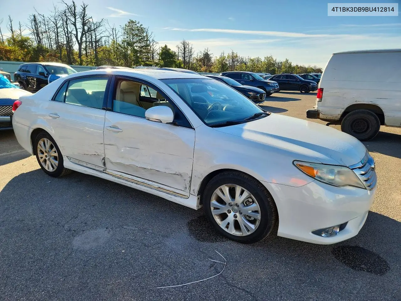 2011 TOYOTA AVALON VIN 4T1BK3DB9BU412814 — фото 4