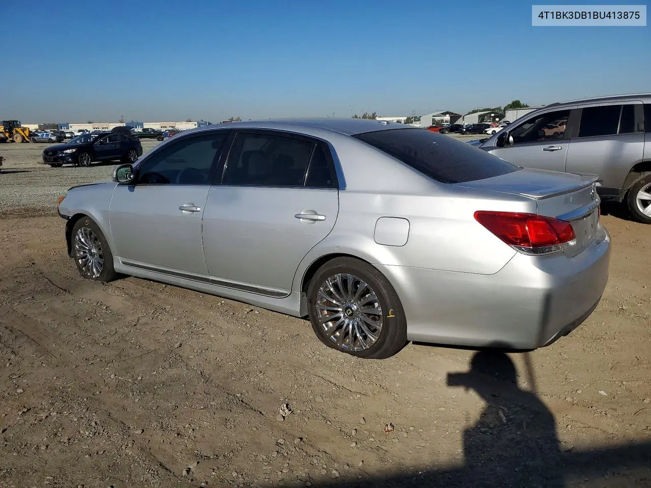 2011 TOYOTA AVALON VIN 4T1BK3DB1BU413875 — фото 2