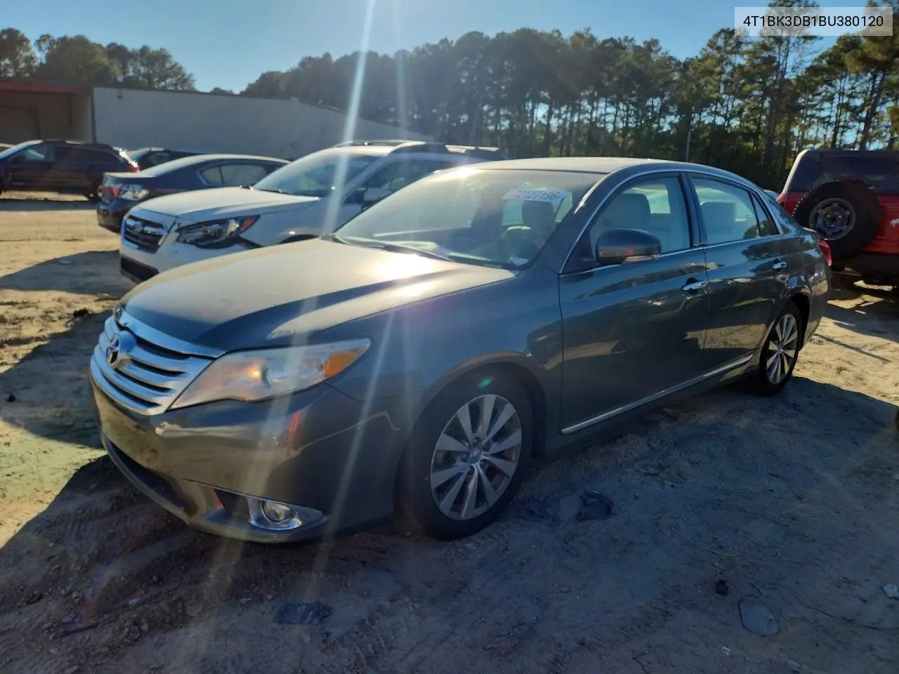 TOYOTA AVALON 2011, VIN 4T1BK3DB1BU380120