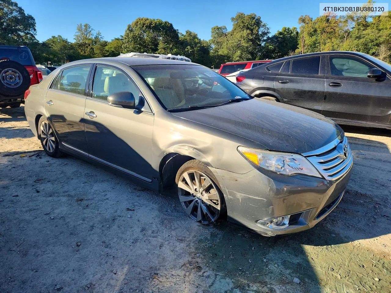 2011 TOYOTA AVALON VIN 4T1BK3DB1BU380120 — фото 4