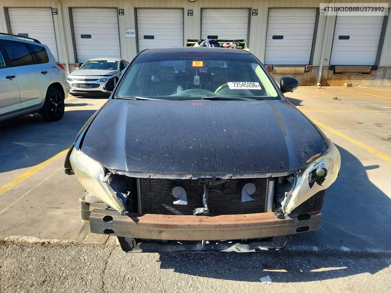 2011 TOYOTA AVALON VIN 4T1BK3DB8BU373892 — фото 5