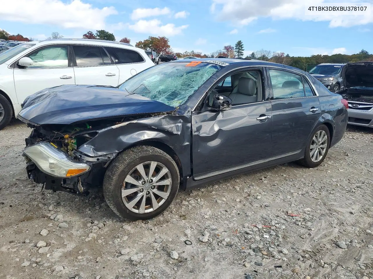 TOYOTA AVALON 2011, VIN 4T1BK3DBXBU378107